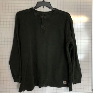 Green Carhartt Henley